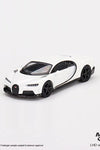 MINI GT 1:64 Model Car Bugatti Chiron #440 LHD White