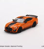 MINI GT #505 - TWISTER ORANGE - FORD MUSTANG SHELBY GT500 - USA EXCLUSIVE