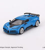 Mini GT 1:64 Bugatti Centodieci Blue Bugatti #586