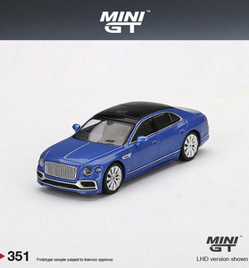Mini GT 1:64 Bentley Flying Spur Neptune Blue #351