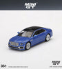 Mini GT 1:64 Bentley Flying Spur Neptune Blue #351