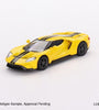 Mini GT 1:64 Ford GT Triple Yellow #613