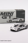 MINI GT #340 1/64 Ford GT Ingot Silver New LHD