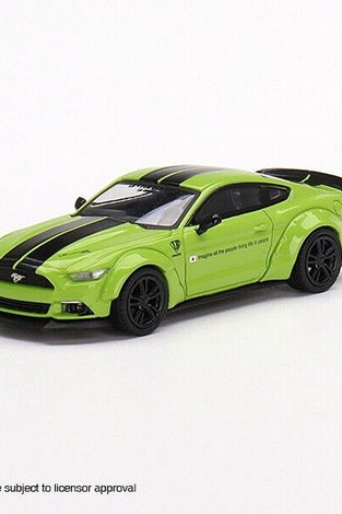 Mini GT 1:64 LB-WORKS Ford Mustang Grabber Lime LBWK #426