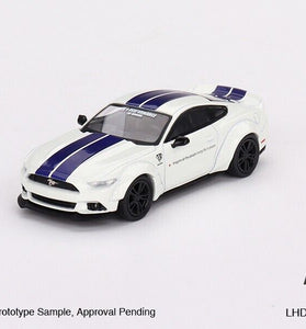 Mini GT 1:64 Ford Mustang GT LB-WORKS White #646