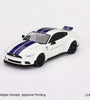 Mini GT 1:64 Ford Mustang GT LB-WORKS White #646