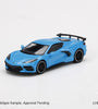 Mini GT 1:64 Chevrolet Corvette C8 Stingray (Rapid Blue) #251 - Mijo Exclusive