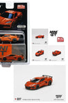 MINI GT #227 - SEBRING ORANGE - 2020 CHEVROLET CORVETTE STINGRAY - USA EXCLUSIVE