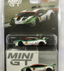 MINI GT 1/64 MIJO TOYS EXCLUSIVE LAMBORGHINI HURACAN GT3 EVO #87 WHITE #571