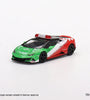 Mini GT 1:64 Lamborghini Huracan EVO Bologna Airport 2020 Follow-Me Car #193