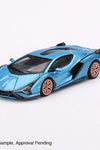 Mini GT 1:64 Lamborghini Sián FKP 37 Blu Aegir #573