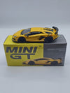 2023 Mini-GT 1:64 LHD LAMBORGHINI AVENTADOR SVJ New Giallo Orion #563