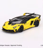 Mini GT 1:64 Lamborghini LB-Silhouette WORKS Aventador GT EVO Yellow #639