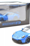 Minichamps 64 Shark Blue Porsche 992 911 GT3 1:64 Scale