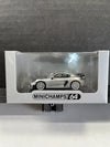 MINICHAMPS TARMAC 1/64 Porsche Cayman GT4 RS Silver Metallic