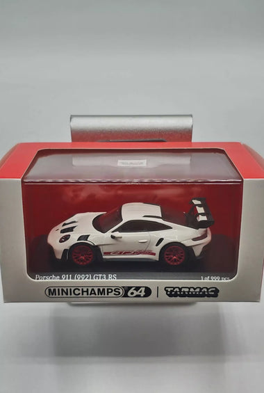 Mini Champs 64 X Tarmac 1/64 Porsche 911 992 GT3 RS Acid Green #'d t0 999