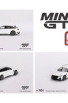 Mini GT 1:64 Audi ABT RS6-R Glacier – White Metallic #701