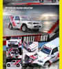 INNO64 1/64 MITSUBISHI PAJERO EVOLUTION "RALLIART" Livery White