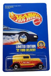 Hot Wheels Limited Edition '32 Ford Delivery Truck Malt o Meal 1993 w/Blackwalls