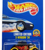 Hot Wheels Limited Edition 3-Window '34 Ford Coupe Malt o Meal 1993 w/7 spoke Wheels