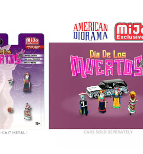 American Diorama 1:64 2023 Dias De Los Muertos Figure Set – MiJo Exclusives