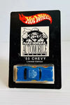 1993 Hot Wheels National Automobile Museum Blue 55 Chevy Limited Edition w/RR's