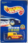 1994 Hot Wheels Malt-O-Meal Promotional '32 Ford Delivery 7 Spoke Wheels