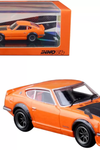 INNO 64Nissan Fairlady Z S30 Orange with Carbon Hood