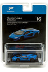 PosterCars 1:64 Lamborghini Countach LPI 800-4 – Bleu – Hypercar League Collection