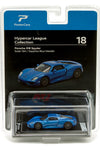 PosterCars 1:64 Porsche 918 Spyder – Sapphire Blue Metallic – Hypercar League Collection