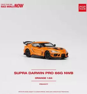 Pop Race Supra Darwin Pro 66G NWB Orange 1/64