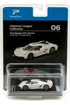 PosterCars 1:64 Koenigsegg Jesko Absolut – Crystal White – Hypercar League Collection