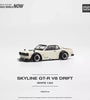 Pop Race 1/64 - Nissan Skyline GT-R V8 Drift (Hakosuka) - White - PR640113