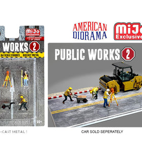 American Diorama 1:64 Public Works 2 – MiJo Exclusives Limited Edition 3,600 Pieces