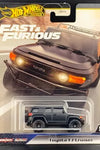 Hot Wheels Toyota FJ Cruiser Matte Black Fast and Furious