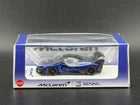MCLAREN SENNA GTR BLUE 1/64 DIECAST MODEL CAR BY CM MODEL CM64-SENNAGTR-02