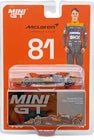Mini GT McLaren MCL60 #81 Oscar Piastri 2023 F1 Japan GP 3rd Place #768 1:64