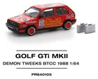 Pop Race Volkswagen Golf GTI MKII - Demon Tweeks - 1988 BTCC 1:64 Car PR640105