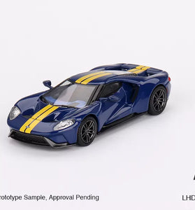 Mini GT 1:64 #614 Ford GT Sunoco Blue