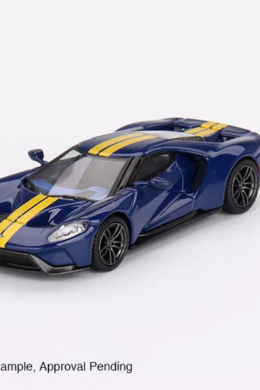Mini GT 1:64 #614 Ford GT Sunoco Blue