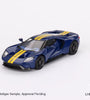Mini GT 1:64 #614 Ford GT Sunoco Blue