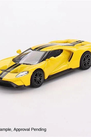 Mini GT 1:64 #613 Ford GT Triple Yellow