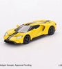 Mini GT 1:64 #613 Ford GT Triple Yellow