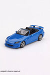 Mini GT 1:64 #376 Honda S2000 (AP2) Type S Apex Blue