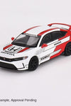 Mini GT 1:64 #721 Honda Civic Type R #2 2023 Pace Car White