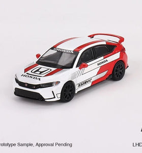 Mini GT 1:64 #721 Honda Civic Type R #2 2023 Pace Car White