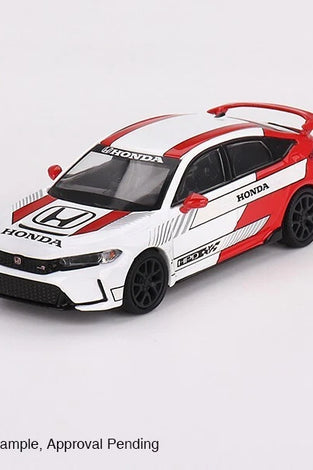 Mini GT 1:64 #721 Honda Civic Type R #2 2023 Pace Car White