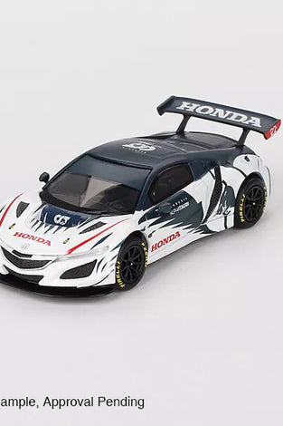 Mini GT 1:64 Honda #761 NSX GT3 EVO AlphaTauri Yuki Tsunoda 2023 Red Bull