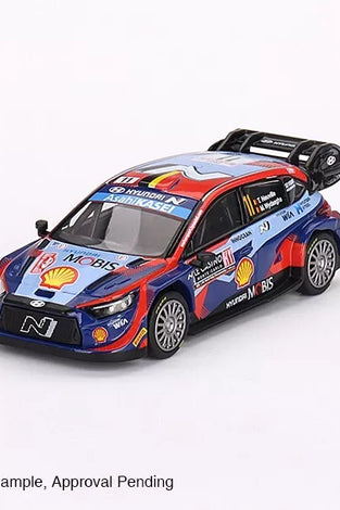 Mini GT 1:64 #710 Hyundai i20 N Rally1 Hybrid #11 2023 Rally Monte Carlo 3rd