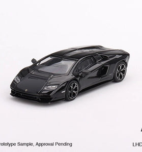 Mini GT 1:64 #607 Lamborghini Countach LPI 800-4 Nero Maia Black